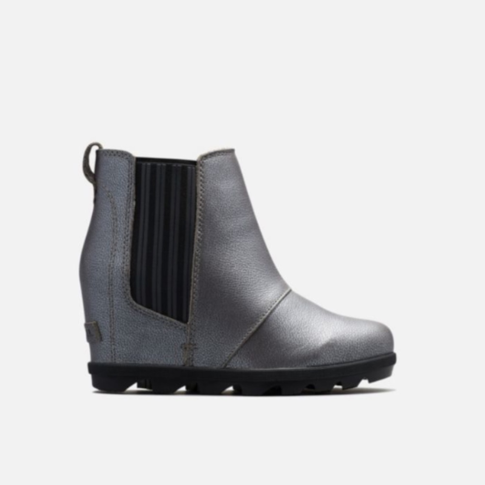 Sorel Metallic Gray Winter Boots